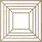 Ekena Millwork Raven Wood Fretwork Pierced Ceiling Medallion, Hickory, 22"OD x 8 1/8"ID x 3/8"T CMWP22X22X0375RAHI - alternate 4